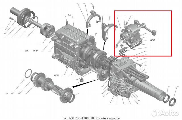 Газель некст коробка передач схема