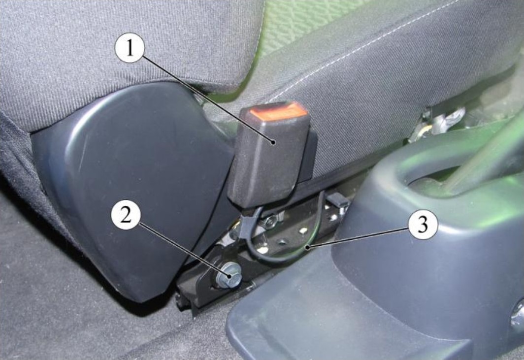 Ремень безопасности передних сидений. Датчик ремня безопасности Приора.
