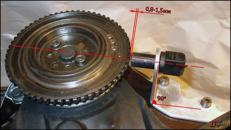 зазор датчика коленвала ваз 2114