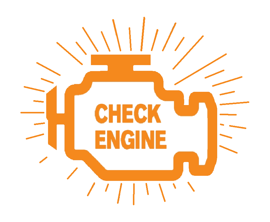 Значок энджин. Check engine логотип.