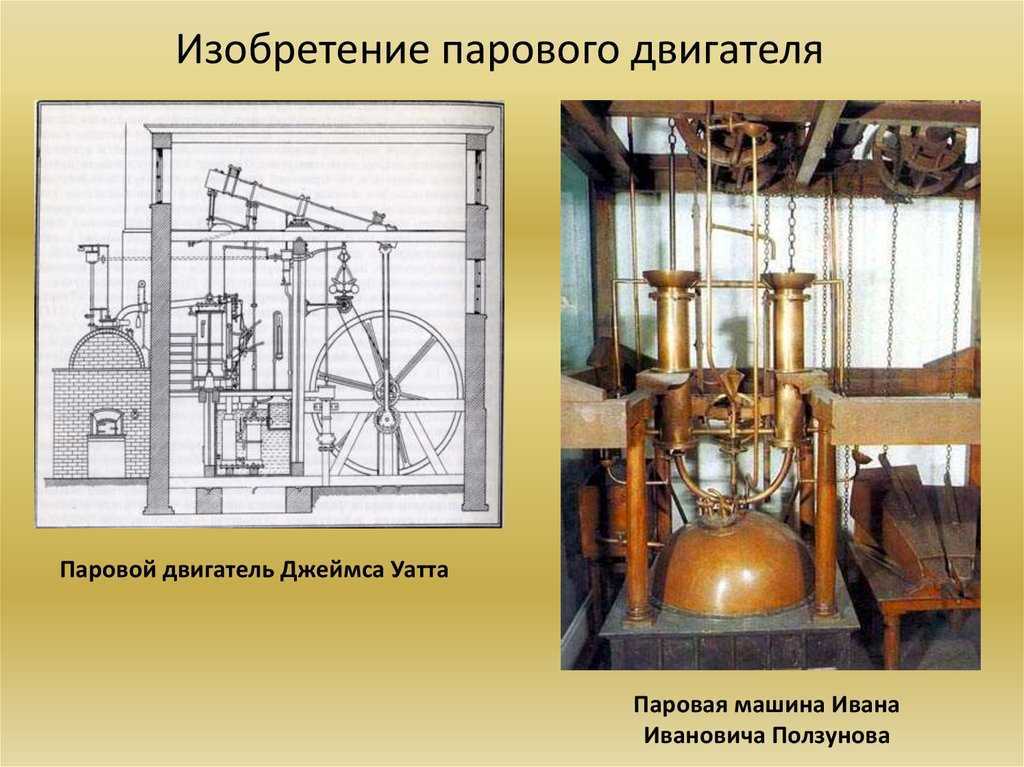Паровой двигатель презентация