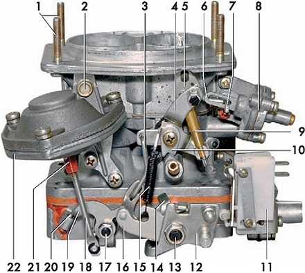 Карбюратор ваз 2107 устройство схема фото