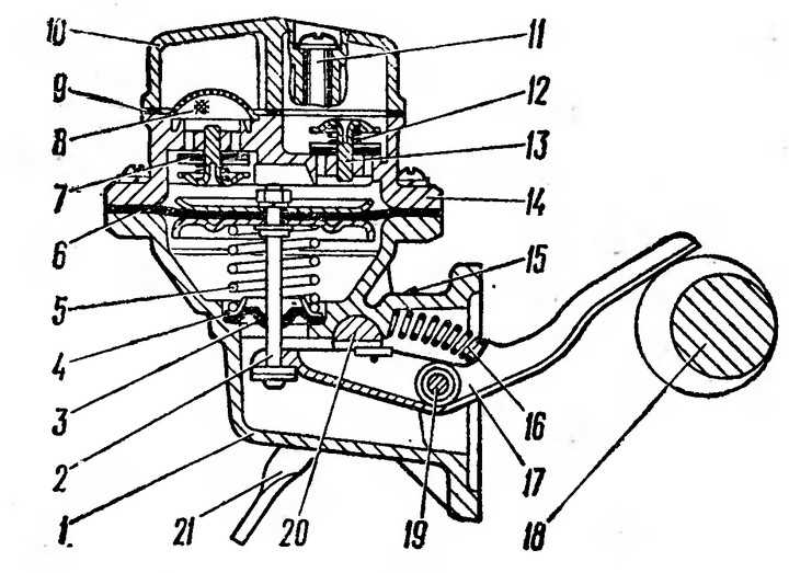 Устройство бензонасоса на уаз