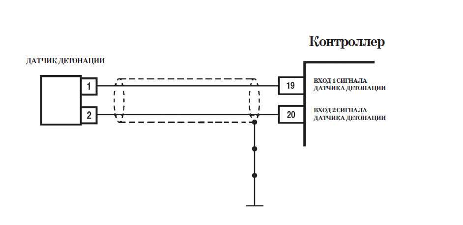 Схема подключения датчика коленвала ваз 2110