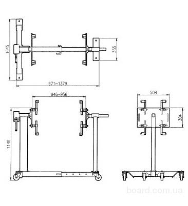 Стойка для ремонта двигателя своими руками чертежи и размеры