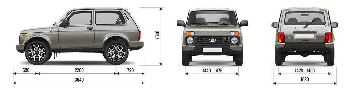 Ваз 21214 чертеж