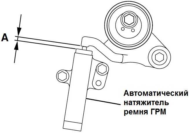 Чертеж натяжителя ремня