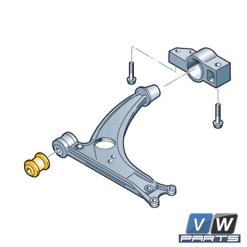 Как выпрессовать сайлентблок из рычага своими руками на фольксваген тигуан