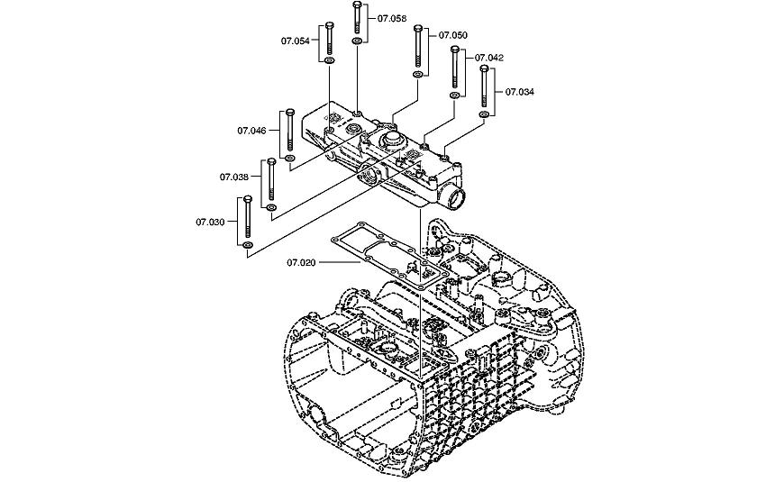 Кпп zf камаз 5490 схема