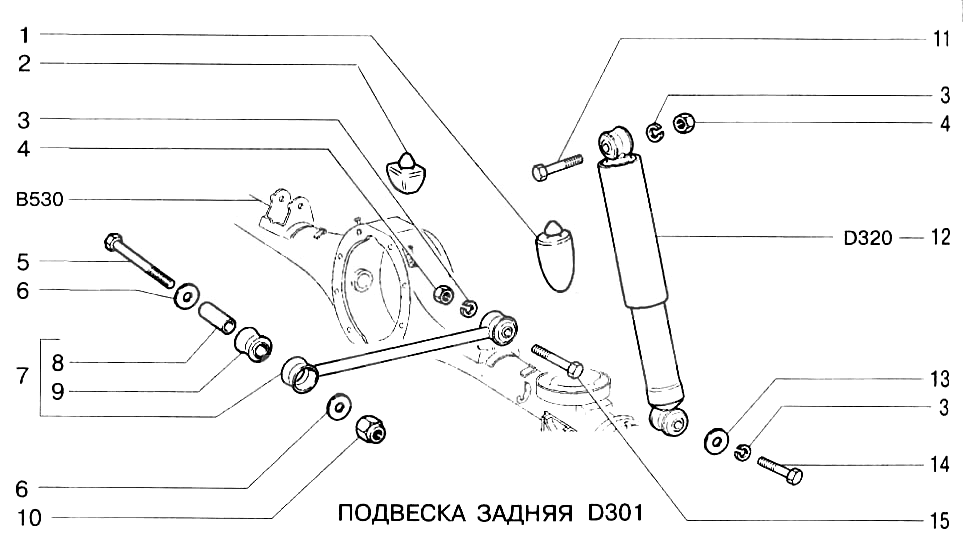 Схема подвески нива шевроле