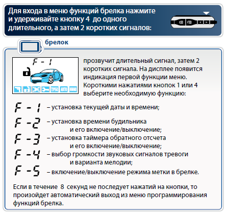 Завести машину с пульта