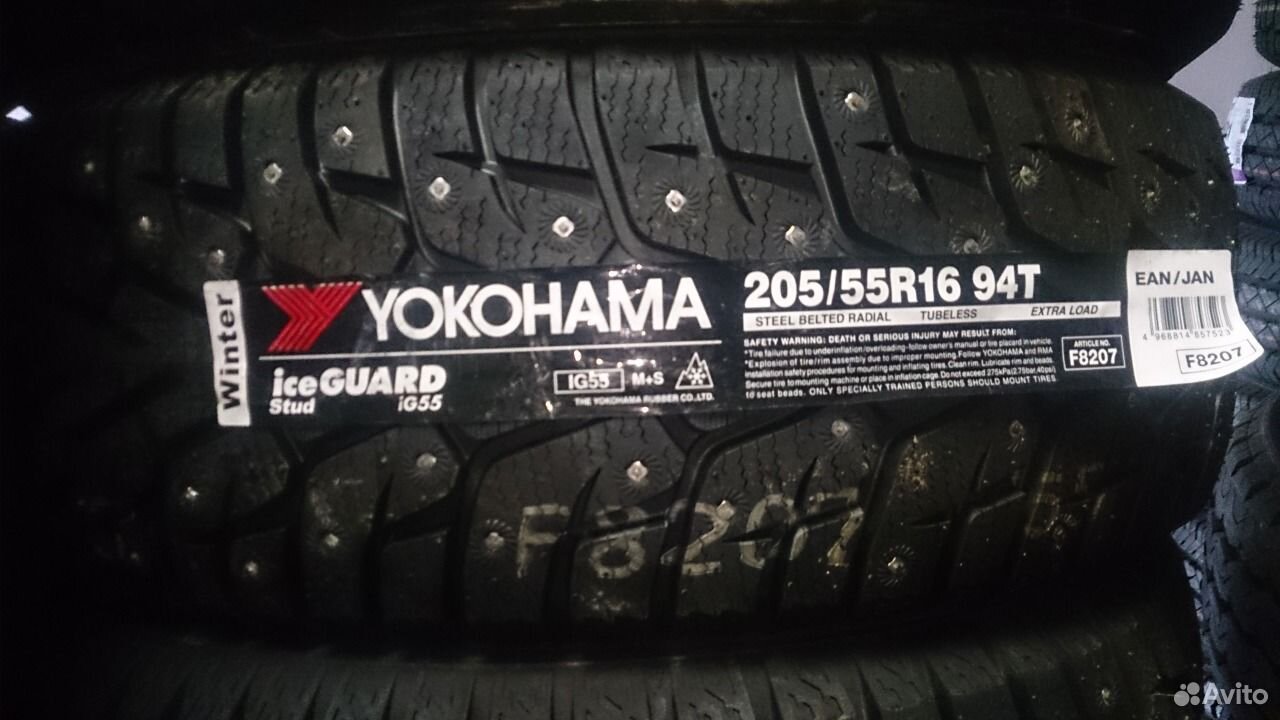 Характеристики шины yokohama ice guard