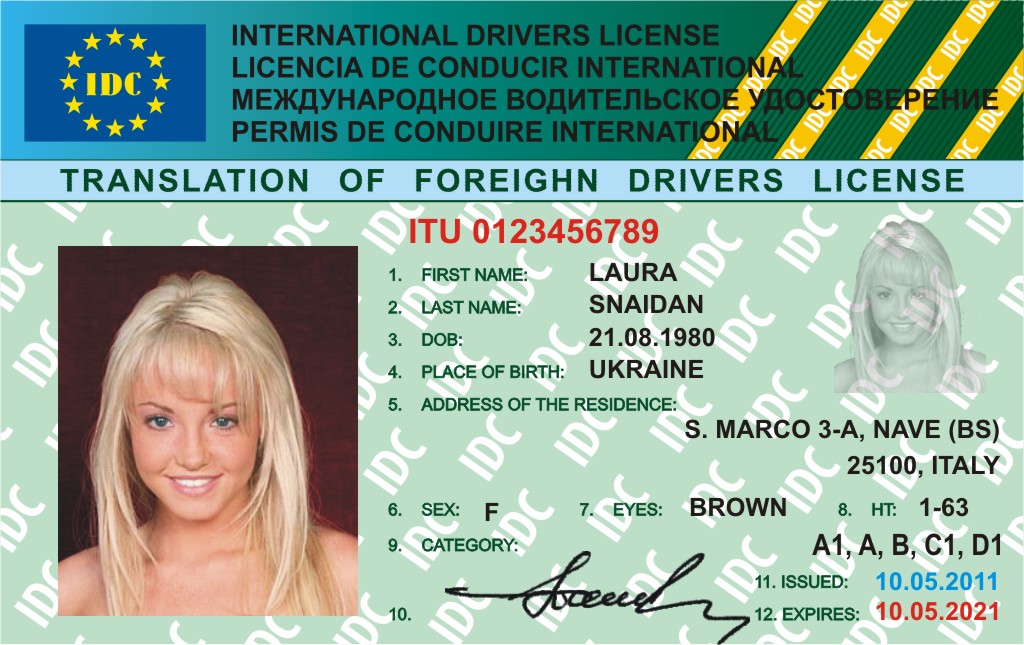 Международные водительские права требования к фото