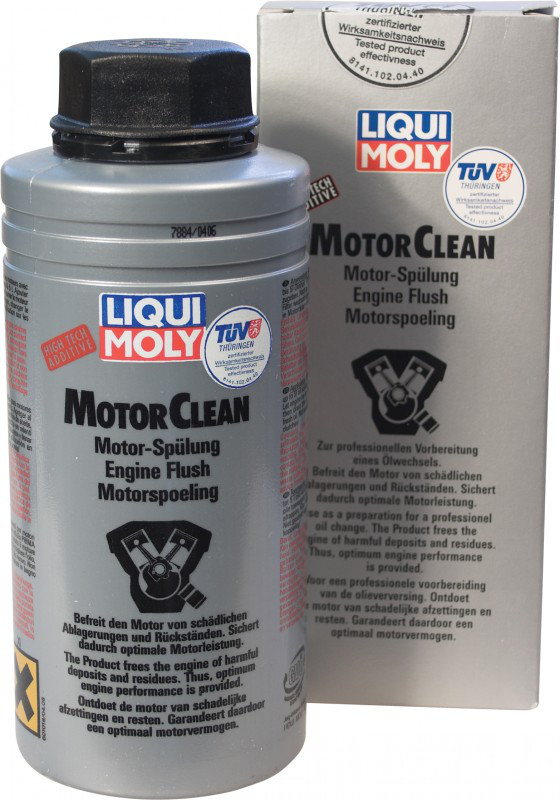 Промывка двигателя liqui moly