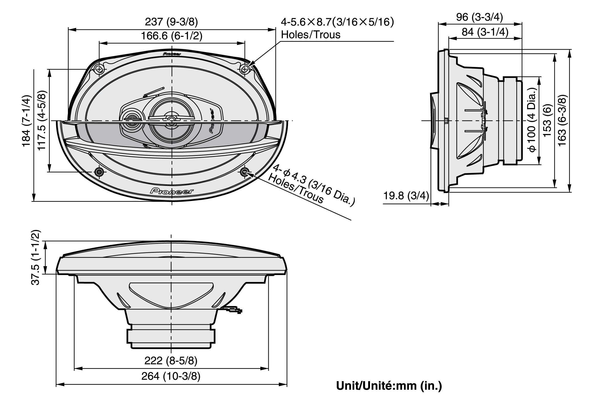 Pioneer TS a6974s