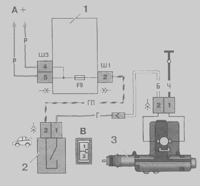 Схема подключения прикуриватель ваз 2110 схема