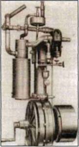 Двигатель для автомобиля Даймлера, разработанный Майбахом