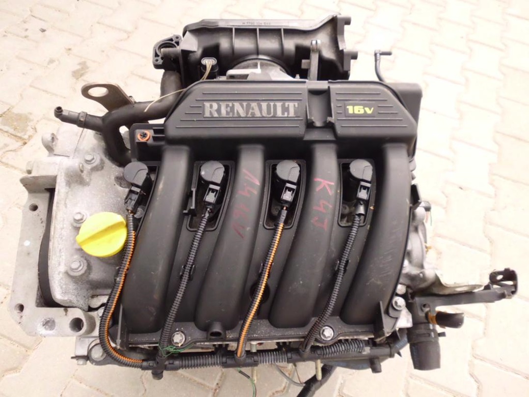 Двигатель рено сценик 2 купить. K4j двигатель Рено. Двигатель Renault k4j. K4j 712 двигатель. Двигатель k4j 1.4 16v Рено.