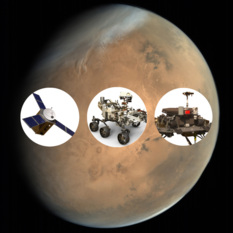 Mars 2020 fleet collage