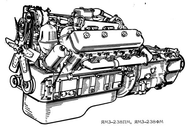 Ямз 238 устройство и ремонт схема двигатель